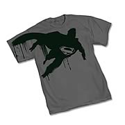 Superman Black Silhouette T-Shirt
